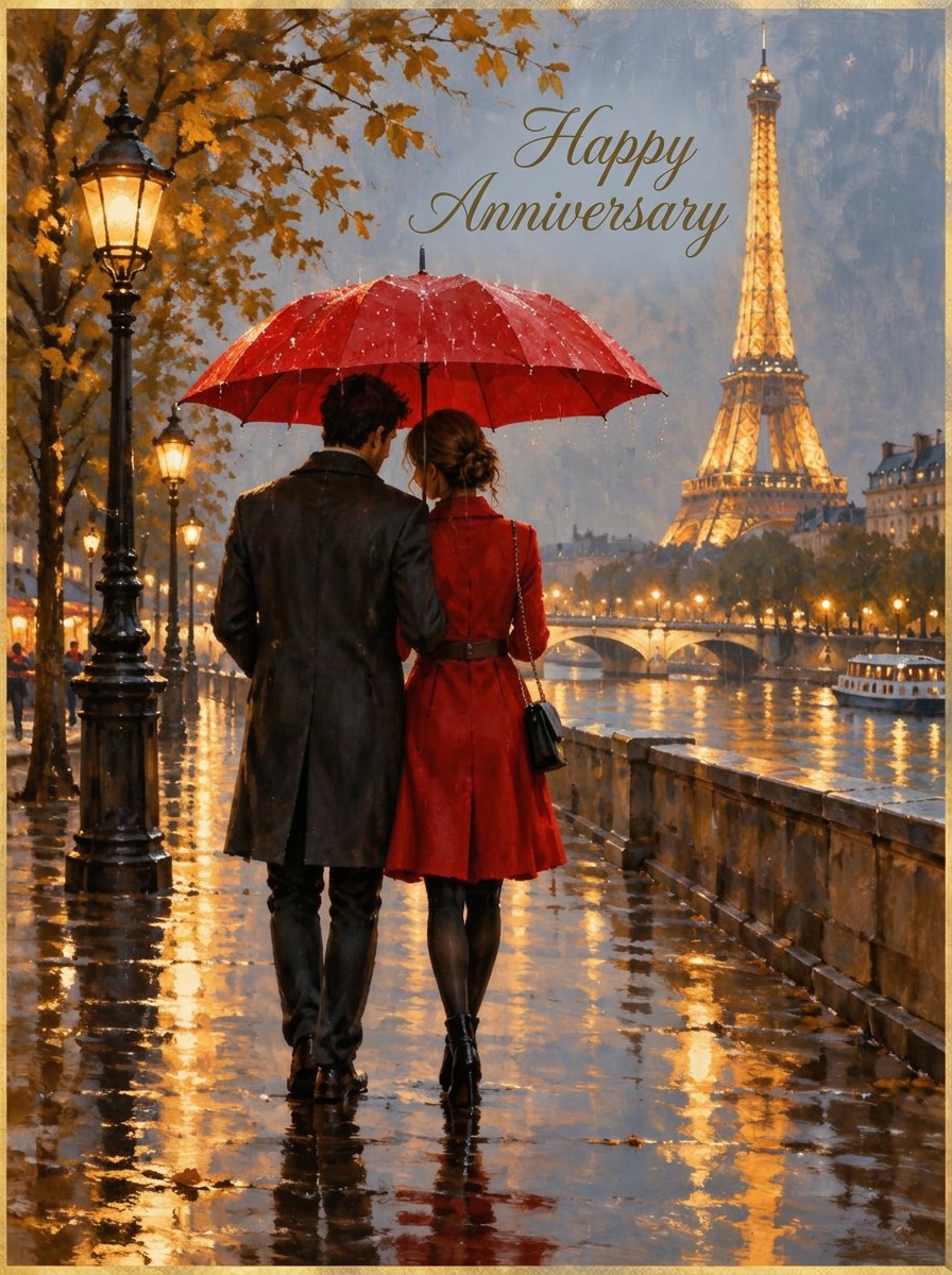 Rainy Paris