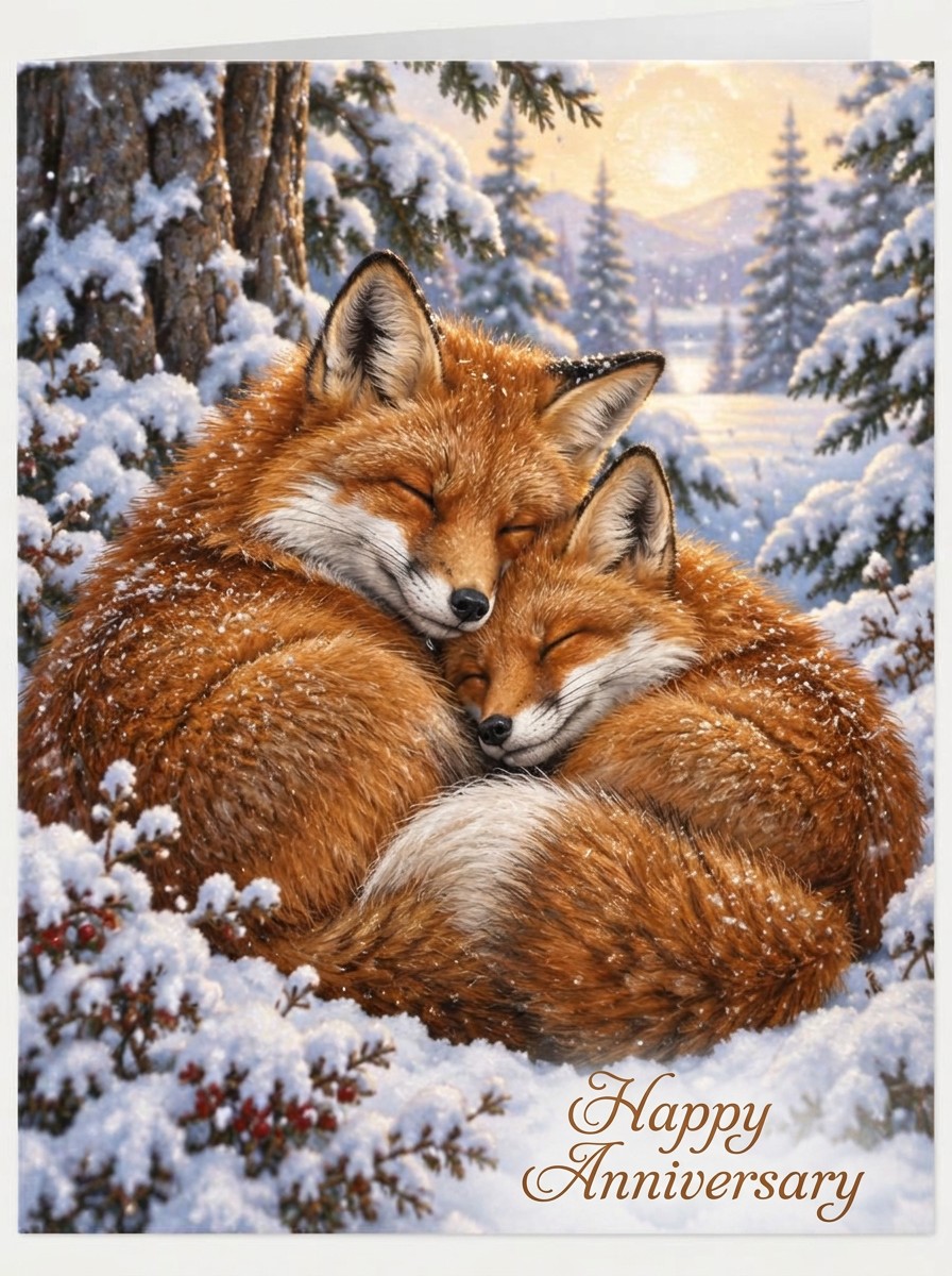 Fox cuddle