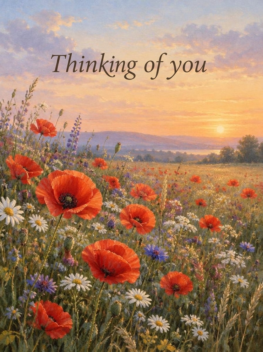 Poppy field